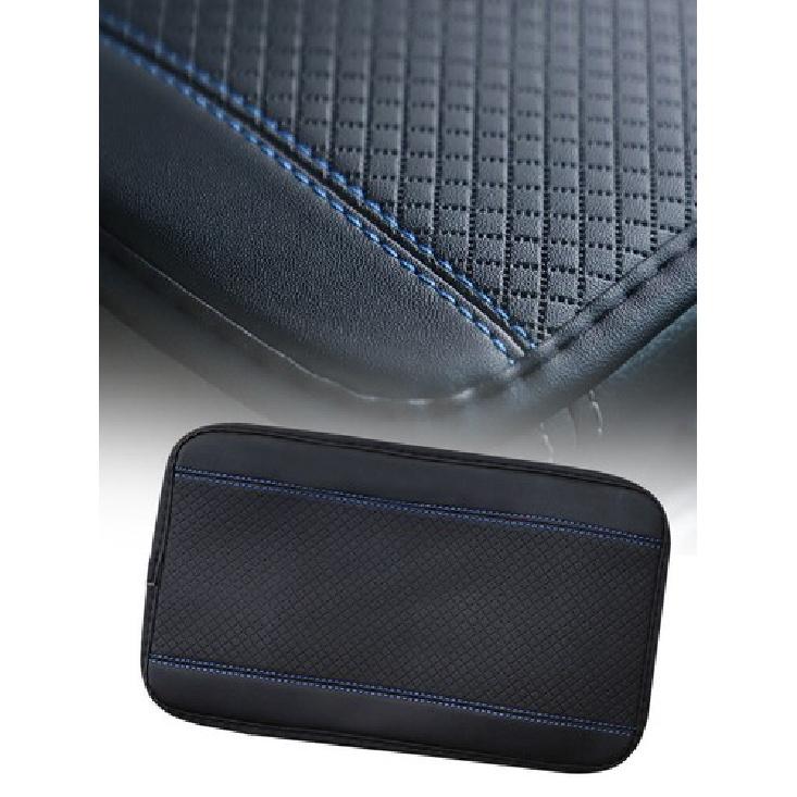 In-Car Armrest Pad Cover Center Console Box PU Leather Cushion Mat Accessories