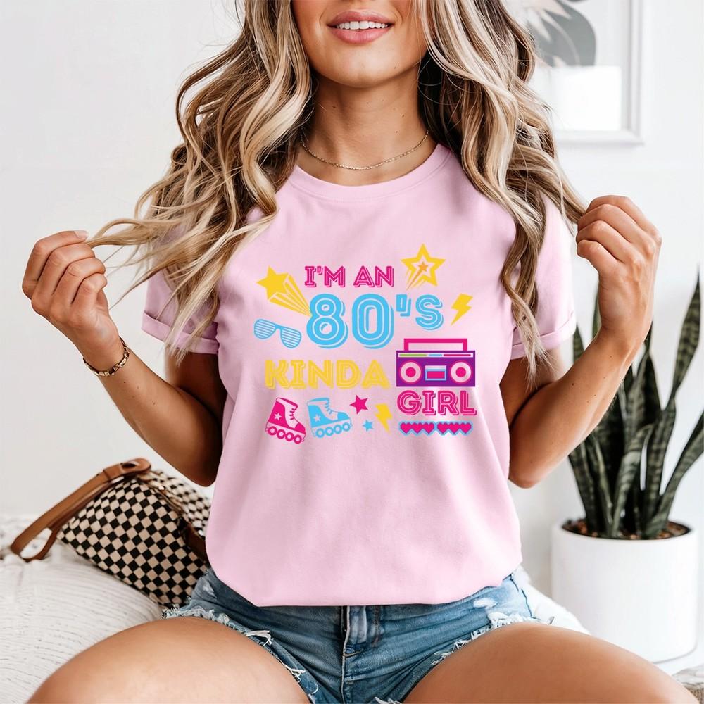 I Love The 80s Unisexs T Shirt Retro Fancy Dress Party Pop Star Tops