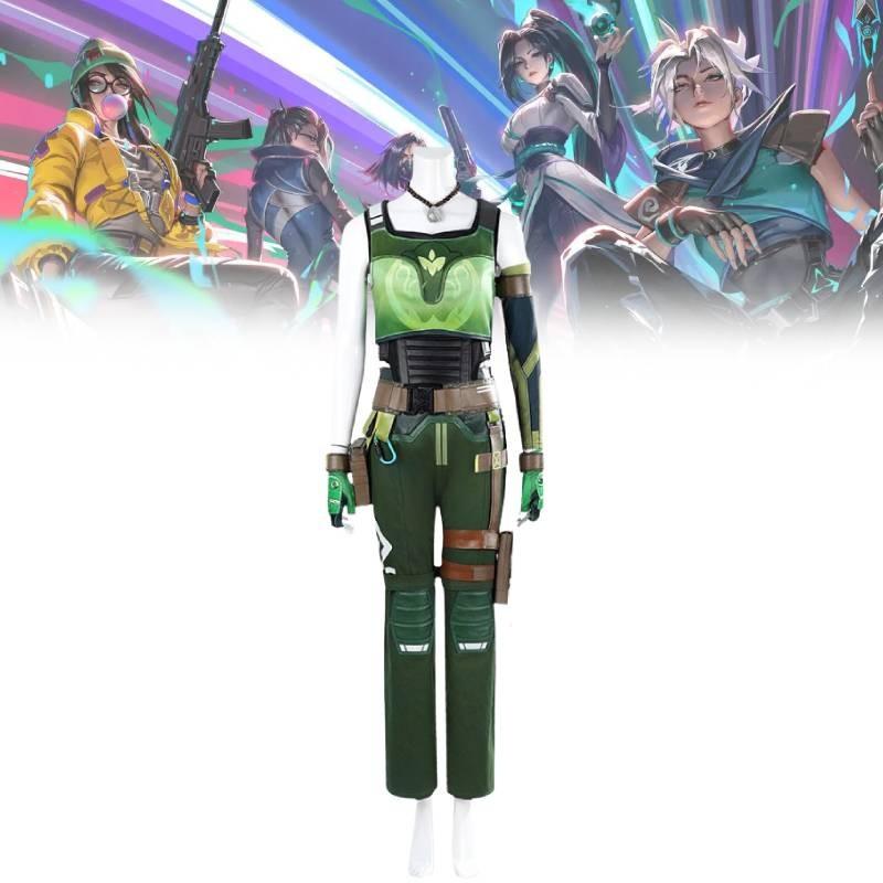 Skye Gaming Valorant Cosplay Costume Role Play Halloween Stage Performance Gift