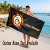 Galatasaray FC Design Beach Towel Custom Text Large Towel for Beach Vacation