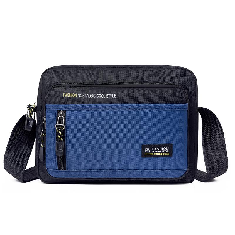 1Pc Men's Casual Large-capacity Shoulder Bag, Trade New Light and Simple Messenger Bag, Business Travel Portable Briefcase