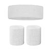 Exercise and fitness cycling basketball badminton breathable and sweat-absorbent headband hand protection wrist protection headband set