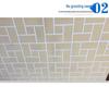 Seamless Porcelain Tile Look: Art Spray & Textured Paint Grid Mold