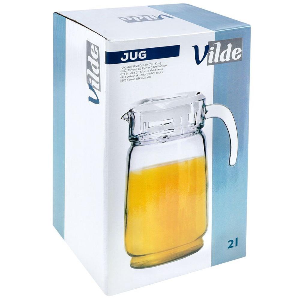 Glass Jug with Lid 1.4 L