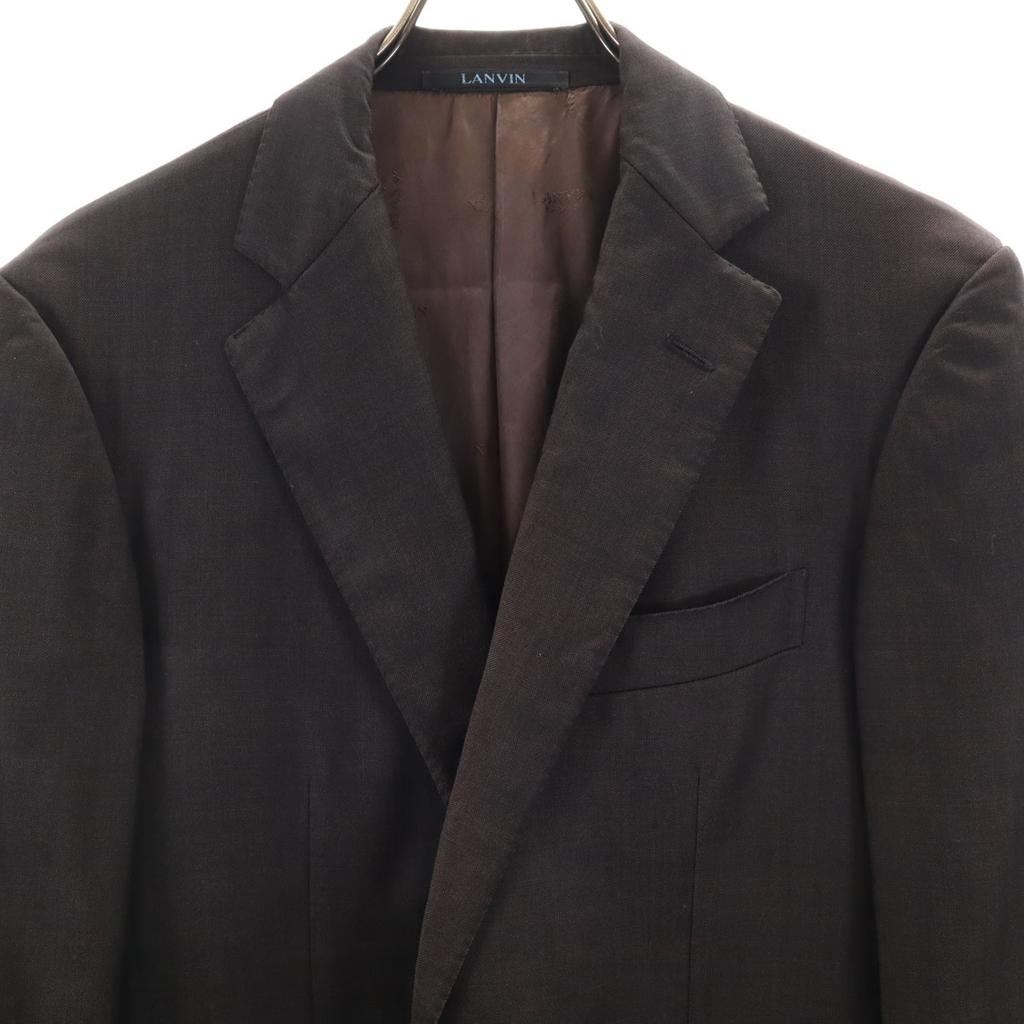 Lanvin 90s Made In Italy Old Tailored Jacket 48 Brown Men's Used