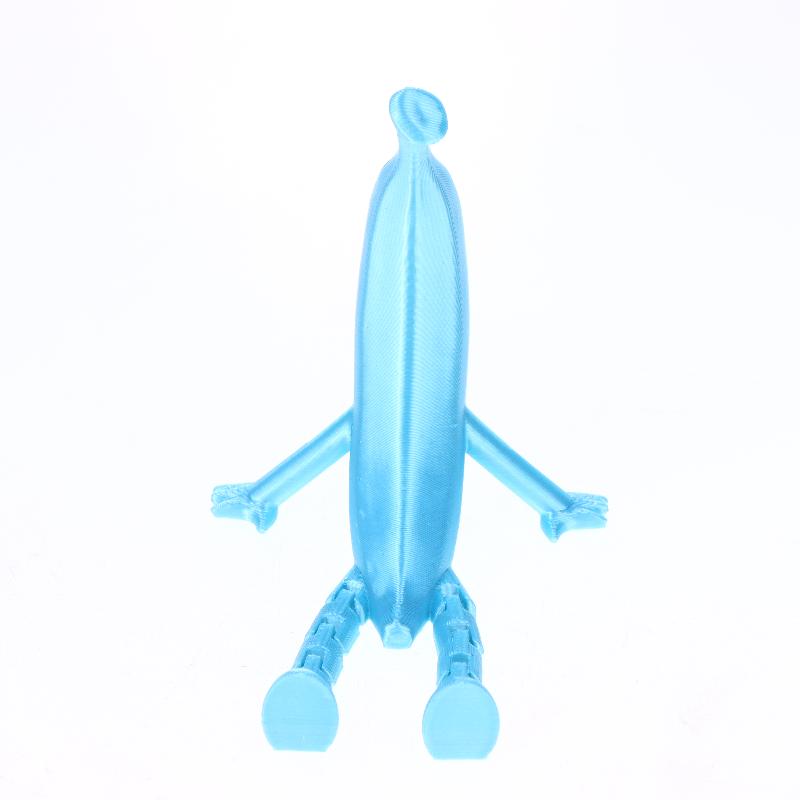 3D-gedruckte Spielfigur Bananenmodell Bewegliche Gelenke Simulationsschlange Büro-Desktop-Ornament Osterbasteln Geschenk