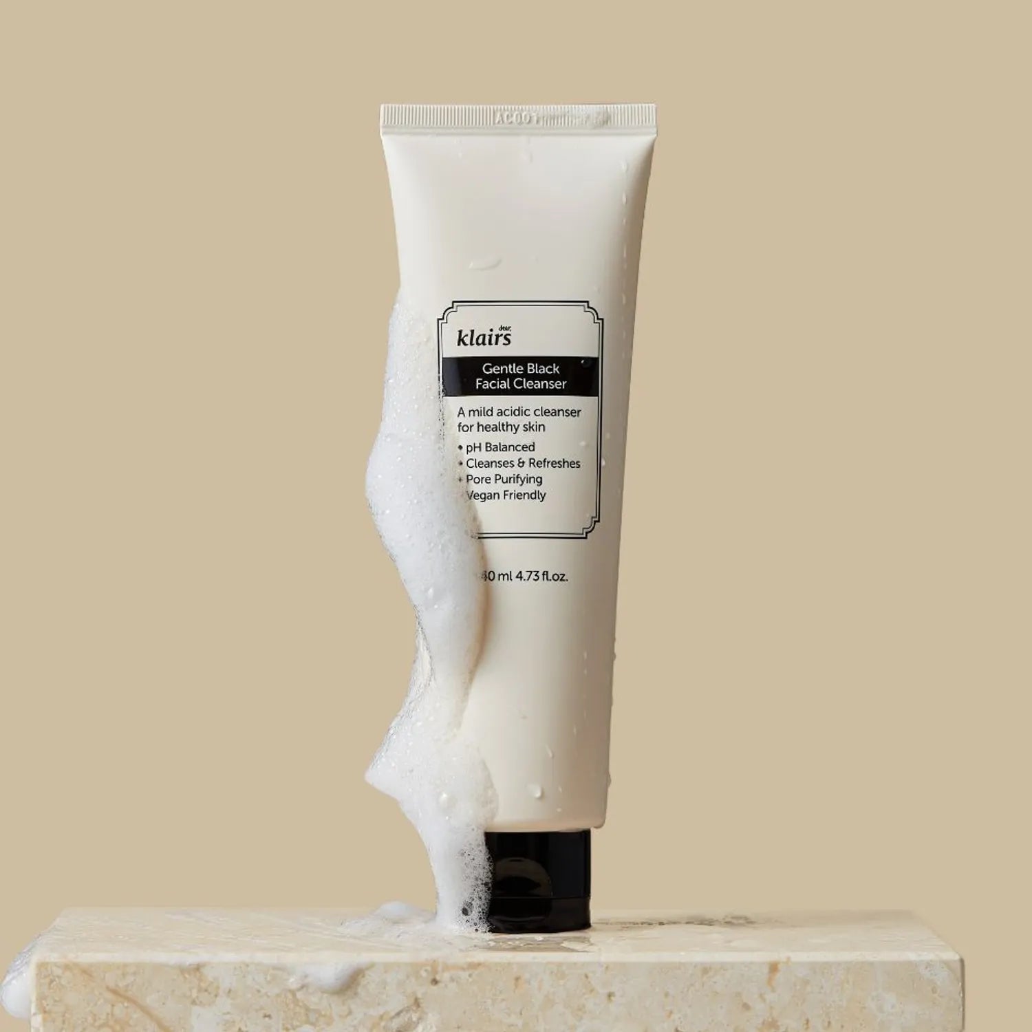 dear, klairs Gentle Black Facial Cleanser 140mL 1ea
