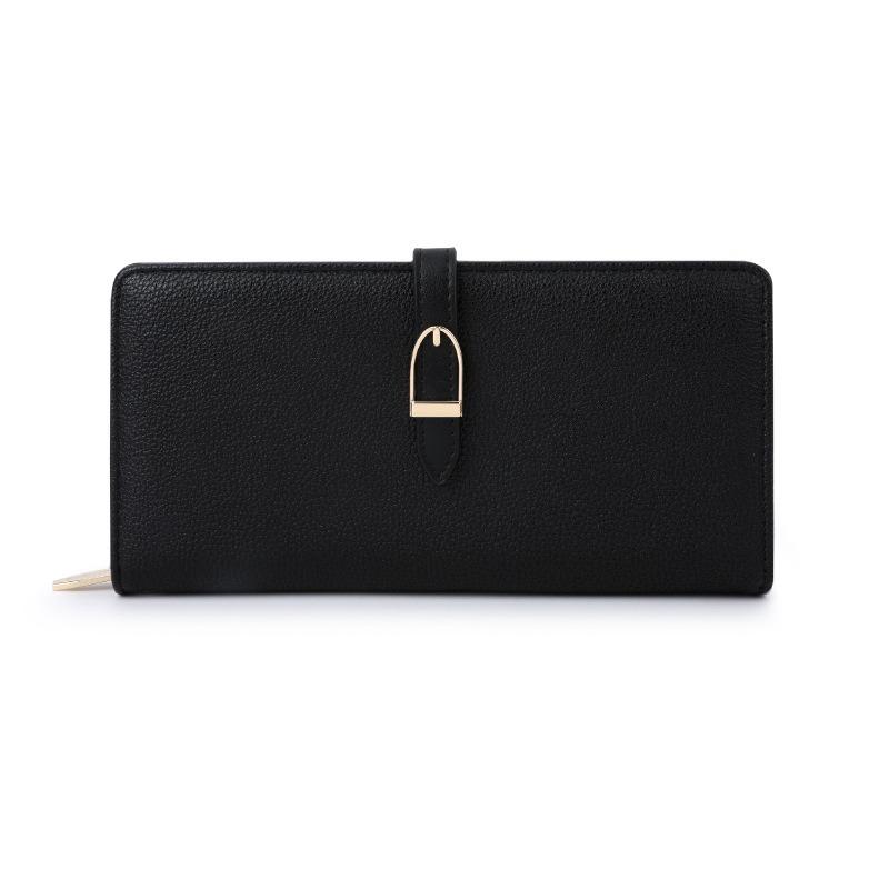 Imitation Cowhide Women's Long Wallet Portable Clutch Bag 20*10.5cm