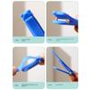 1/3 Pcs New Cute Bear Bookmark Clip Silicone Stationery Supplies Book Markers Automatically Follows Page Flipping for Student