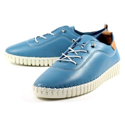 Womens/Ladies Flamborough Leather Shoes