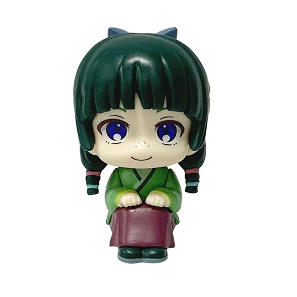 

8.5cm Kusuriya no Hitorigoto Animation Figure Look Up Maomao Jinshi Action Figure Mini Q Version Figurine POLYVINYL CHLORIDE Collector Miniature