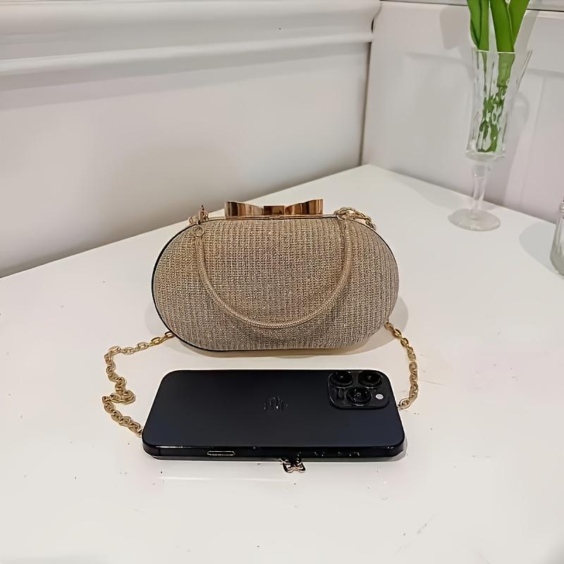 Elegant Evening Clutch With Sequin Perfect For Travel Photos, Accessory Decoration And Ladies' Party Handbag