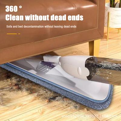 Spray Mop with Dual Functionality Wet Dry Cleaning Integrated Sprayer