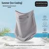 Unisex Ice Silk UV Sun Protection Face & Neck Guard for Outdoor Activities
