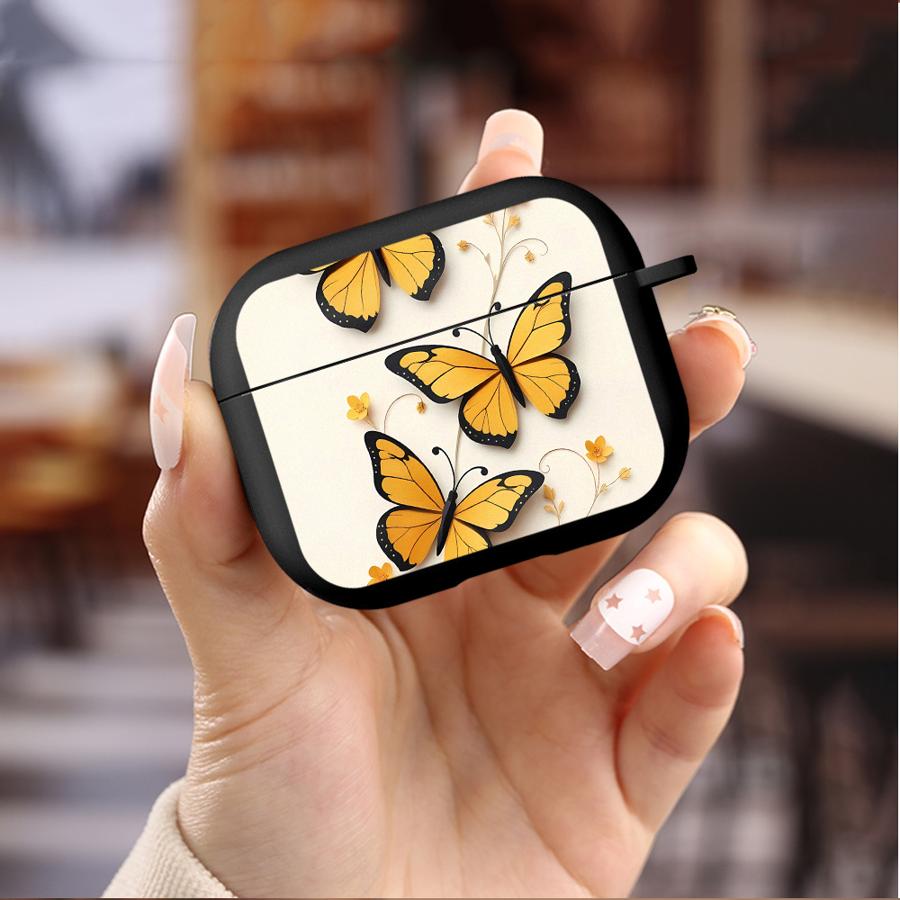 Case For Airpods Pro2 1 4 3 Pro Pro3 2 Earphone Cases Cover Beautiful Butterfly