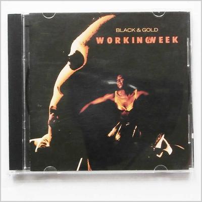 CD WORKING WEEK - Black & Gold DIXCD95 10 Records 1991 UK Rock Used