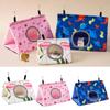 Winter Warm Birds Nest House Parrot Hanging Hammock Plush Bed Parakeets Cage