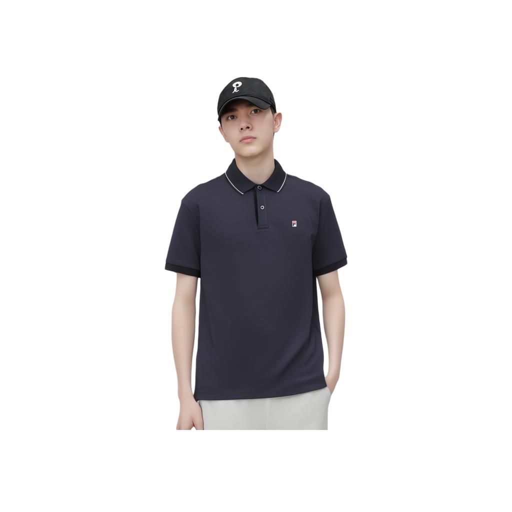 New FILA Polo Shirt Men's Legend Blue F11M411102F-NV