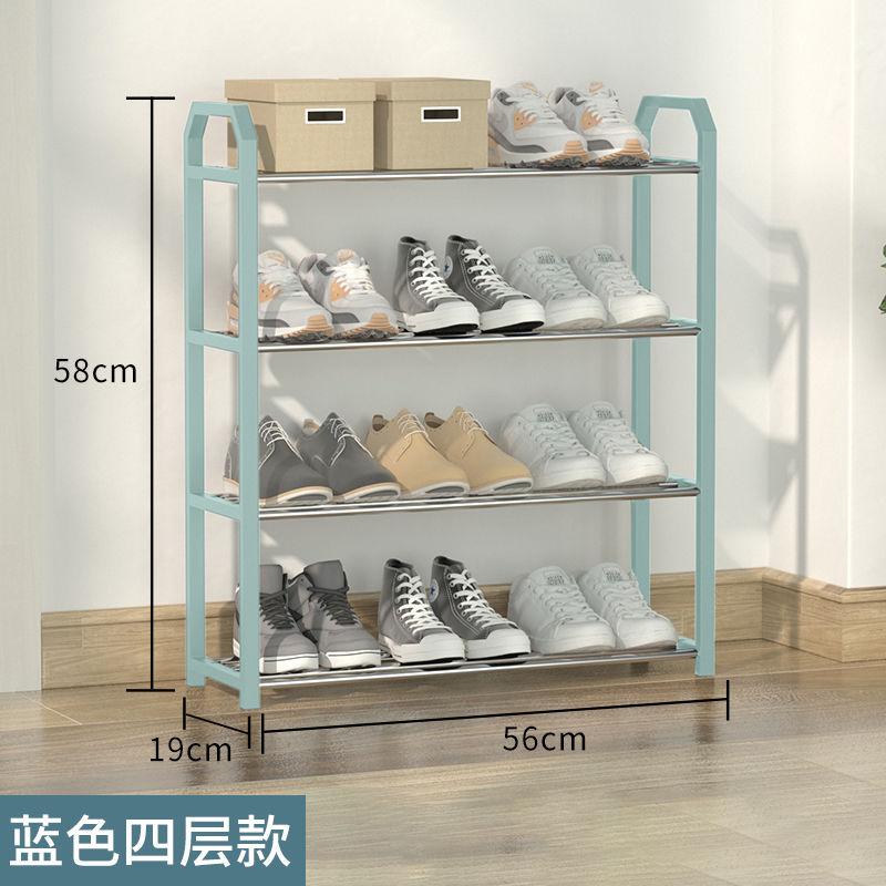 5/4/3 Layers Simple Shoe Rack Dust-proof Storage Shoe Cabinet Multi-layer Assembly Home Door Shoe Shelf Dormitory Organizer Rack