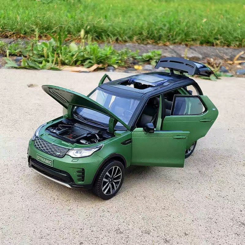 1/24 Rover Evoque R-Dynamic SE Alloy Car Model Diecast Metal Toy Vehicles Model Sound Light Collection Childrens Gift