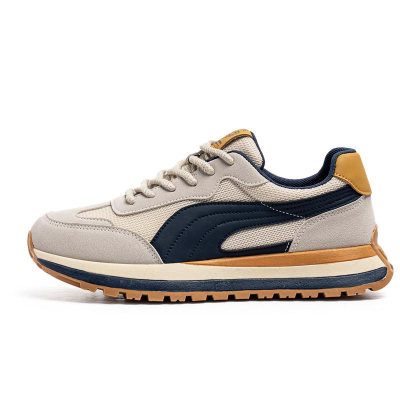 

Новые мужские спортивные туфли, мужские спортивные туфли на толстой подошве, повседневная обувь, противоскользящая модная износостойкая модная обувь 42