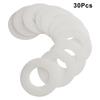 Flush Valve Gasket Flush Valve Seal Plumbing Repair Outer Diameter 63mm Replacement Part Rubber Material Base Sealing Washer