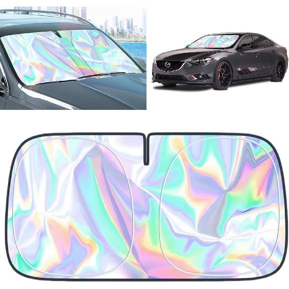 for BMW X5 Windshield Sun Shade - Foldable Windshield Cover Sun Shade X5 2014-2025 Accessories Protect Car from Sun Rays Overlapping UV Reflective