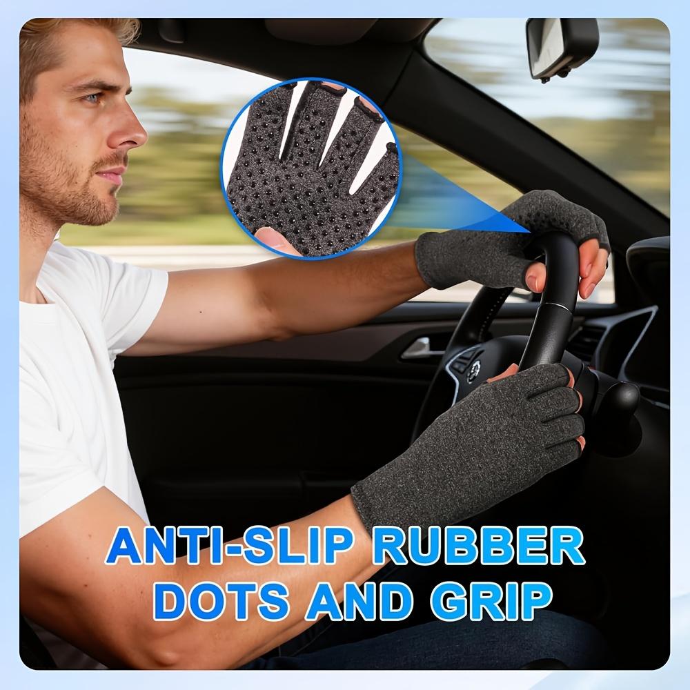 Fingerless Compression Gloves for Both Men And Women, Featuring And Breathable Design, Ideal for Typing And Everyday Activities