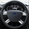 4pcs Steering Wheel Decoration Cover Trim Car Stickers For Ford Focus 2 MK2 2005-2011/KUGA 08-12/ C-MAX 2007-10 Auto Accessories