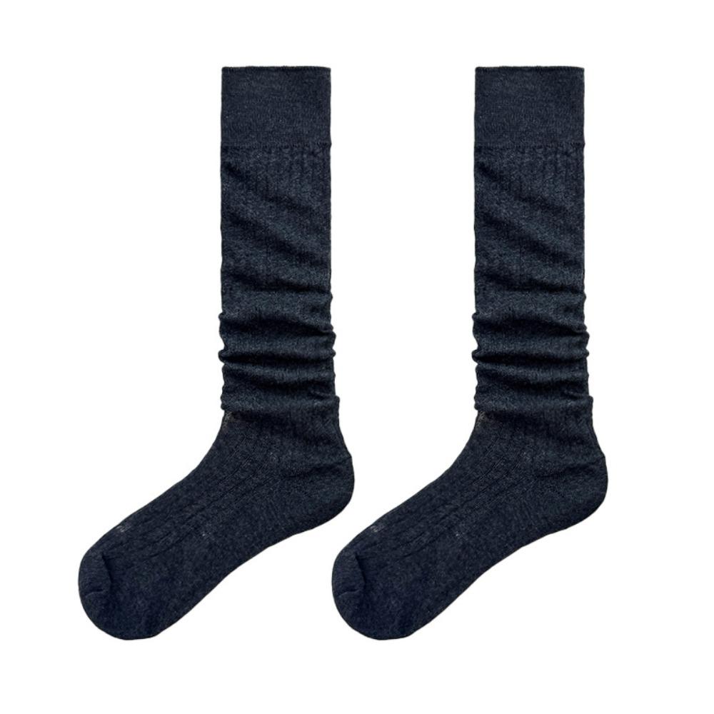 Thin Thin Long Socks Lolita Mid-tube Stocking Korean Ins Knee High Socks  Ballet