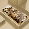 Electroplated Gold New Phone Case for Samsung Galaxy S26 Ultra S25 Plus S24 S23 S22  Tempered Glass Artistic Texture Patterns