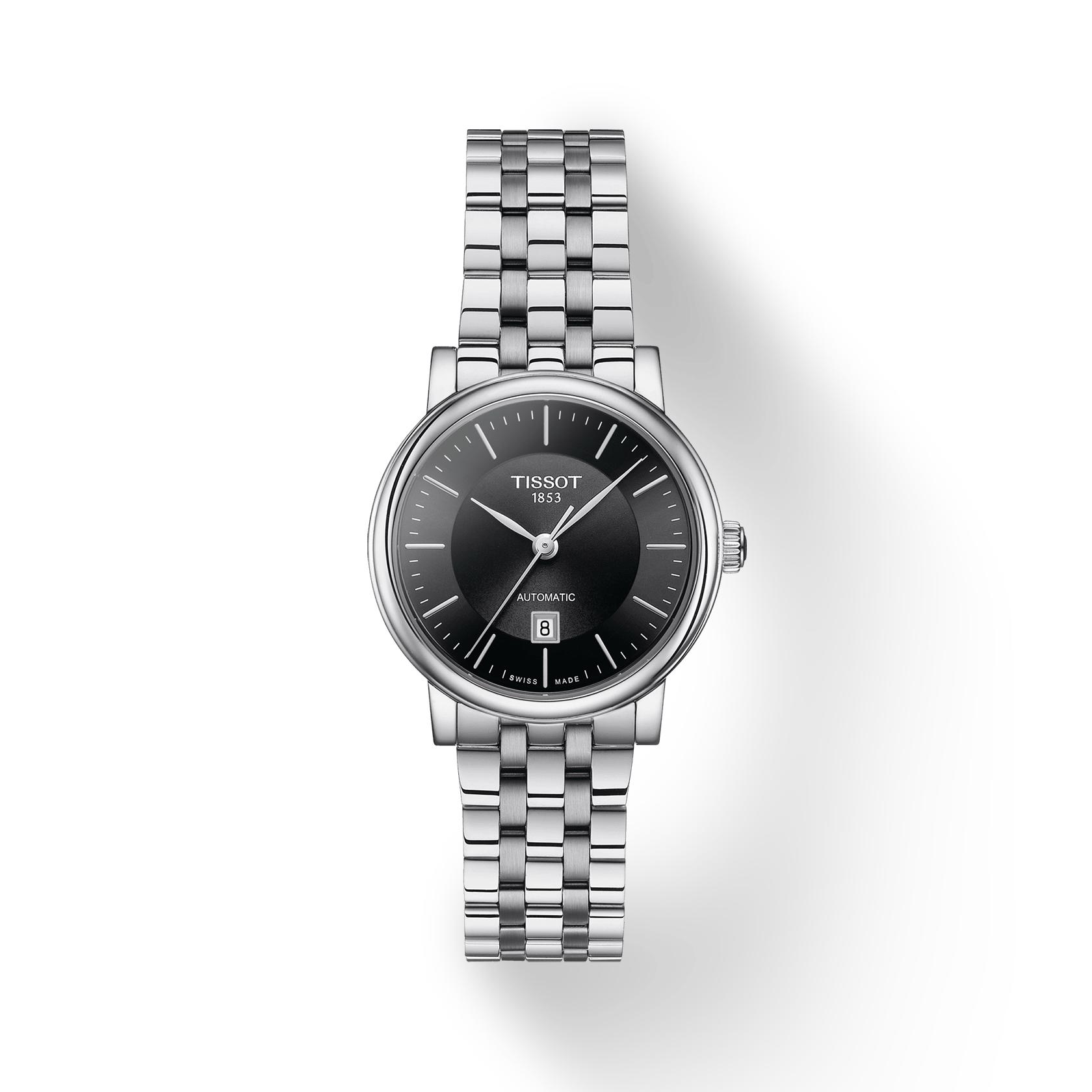 Tissot Stainless Steel black Dial Men s Fashion Watch T122.207.11.051.00 чёрный