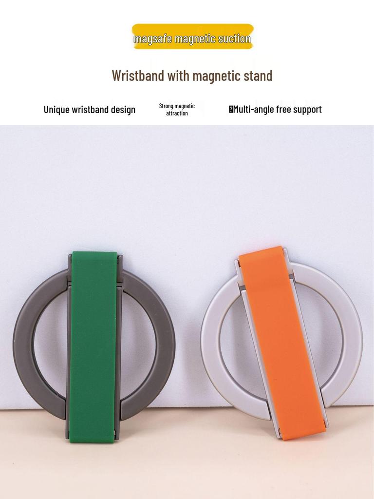 MagSafe Magnetischer Ständer: Vielseitiger Telefon- und Hüllenhalter für Huawei und Apple iPhones.