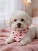 Summer Fruit Print Soft Dog Triangle Bandana, Pet Scarf Bib Accessory