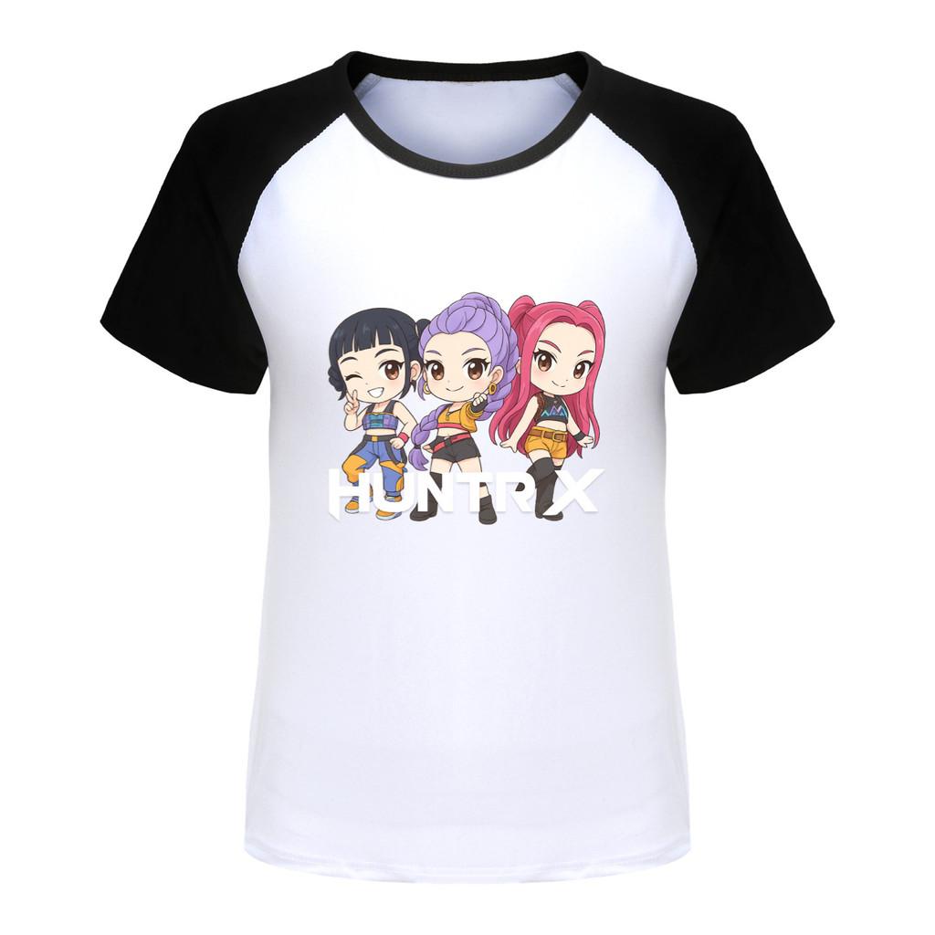 5015 Kids Girls Rumi Zoey Mira Print Raglan Short Sleeves T-Shirt