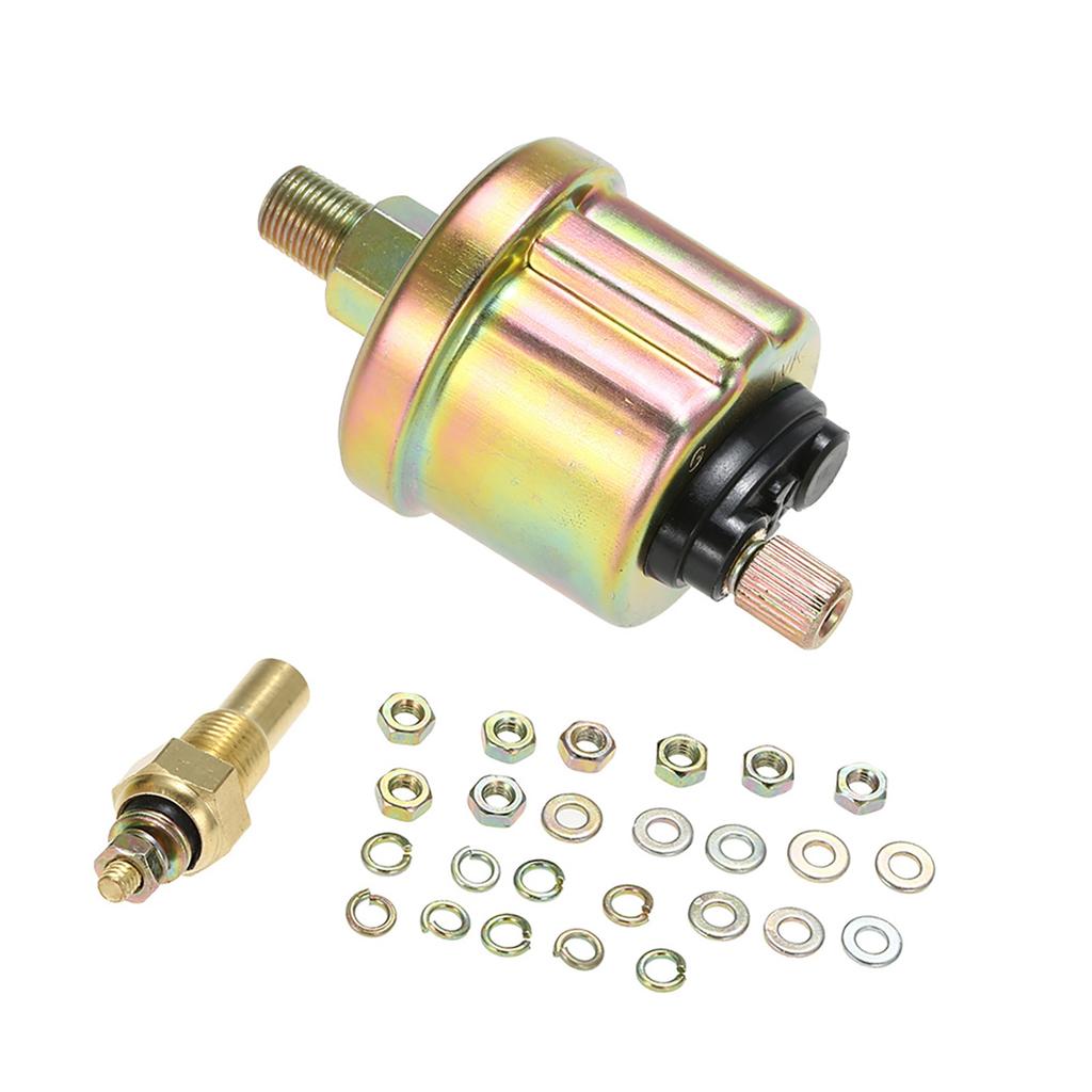 52MM Oil Pressure Fahrenheit Water Temperature Gauge Voltmeter Chrome 3 In 1 Gauge Kit  Car Motorcycle Meter