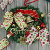 1pc Glitter Polka Polka Dot Candy Wired Ribbon - for Wreaths, Gift Wraps, Wreaths, Pendants, New Years, Boxing Day, Birthdays, Christmas, Easter
