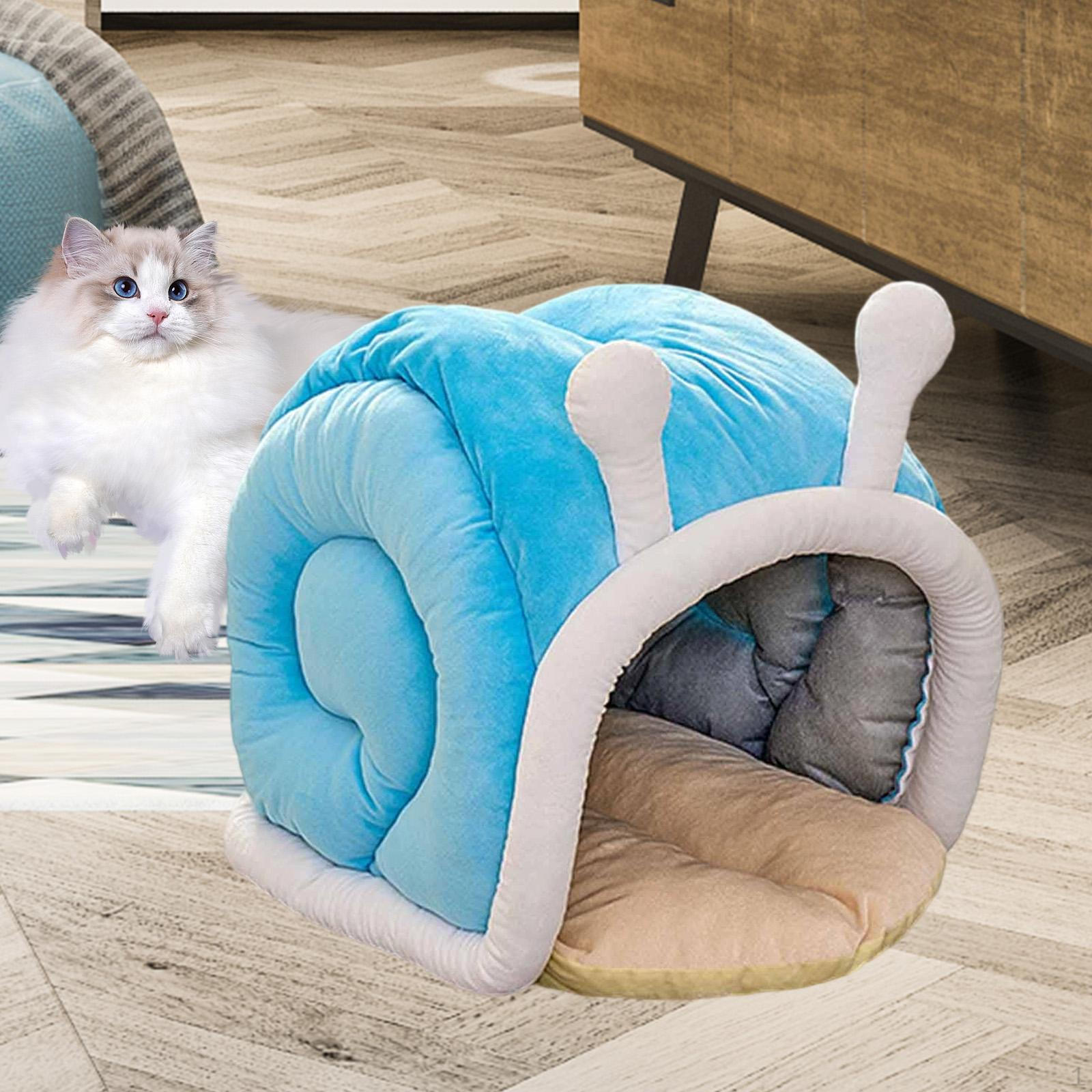 

Кровать-будка для маленьких собак для использования в помещении, удобное гнездо, материал конструкции, универсальные аксессуары S 38cmx35cmx30cm