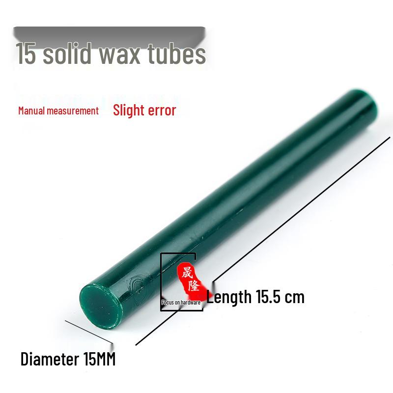 Wax Tube for Jewelry Design and Casting: Carving Wax for Lost-Wax Method and Mold Production