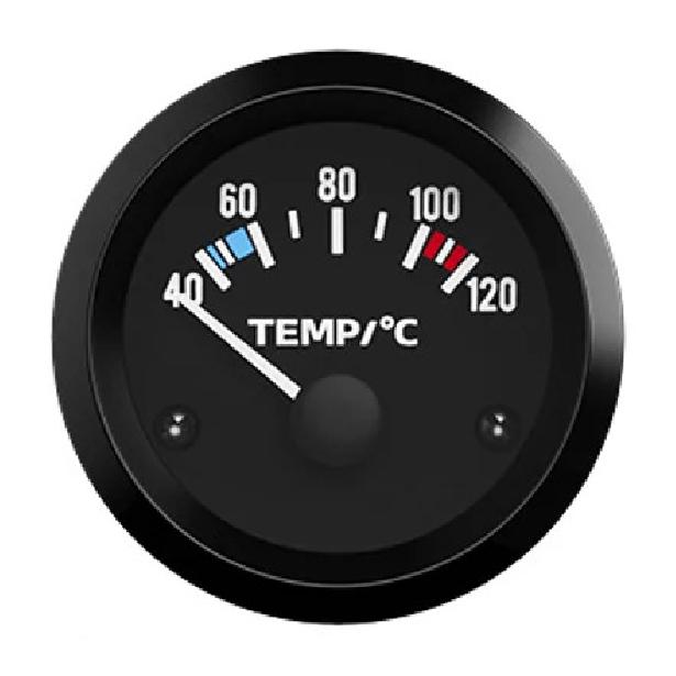 Vehicle Meter 12V Automobile Car Gauge 2" 52mm Water Temp Oil Temp Oil Press Fuel Volts Oil press kg Ammeter Gauge Black Shell