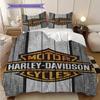 HarleyDavidson Iconic Motorcycle Legacy Bedding(1 * Duvet Cover + 2 * Pillowcase, Without Core) Bedding Set Duvet Cover and Pillowcase