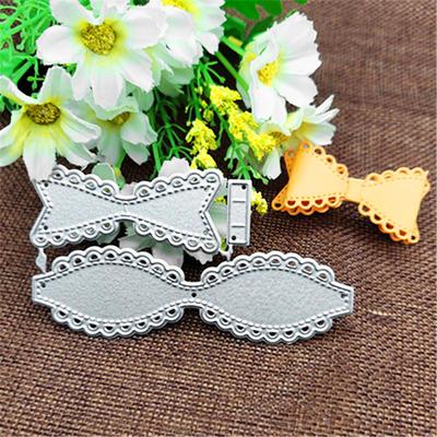1 Set Cutting Dies Bowknot Design Reusable Carbon Steel DIY Card