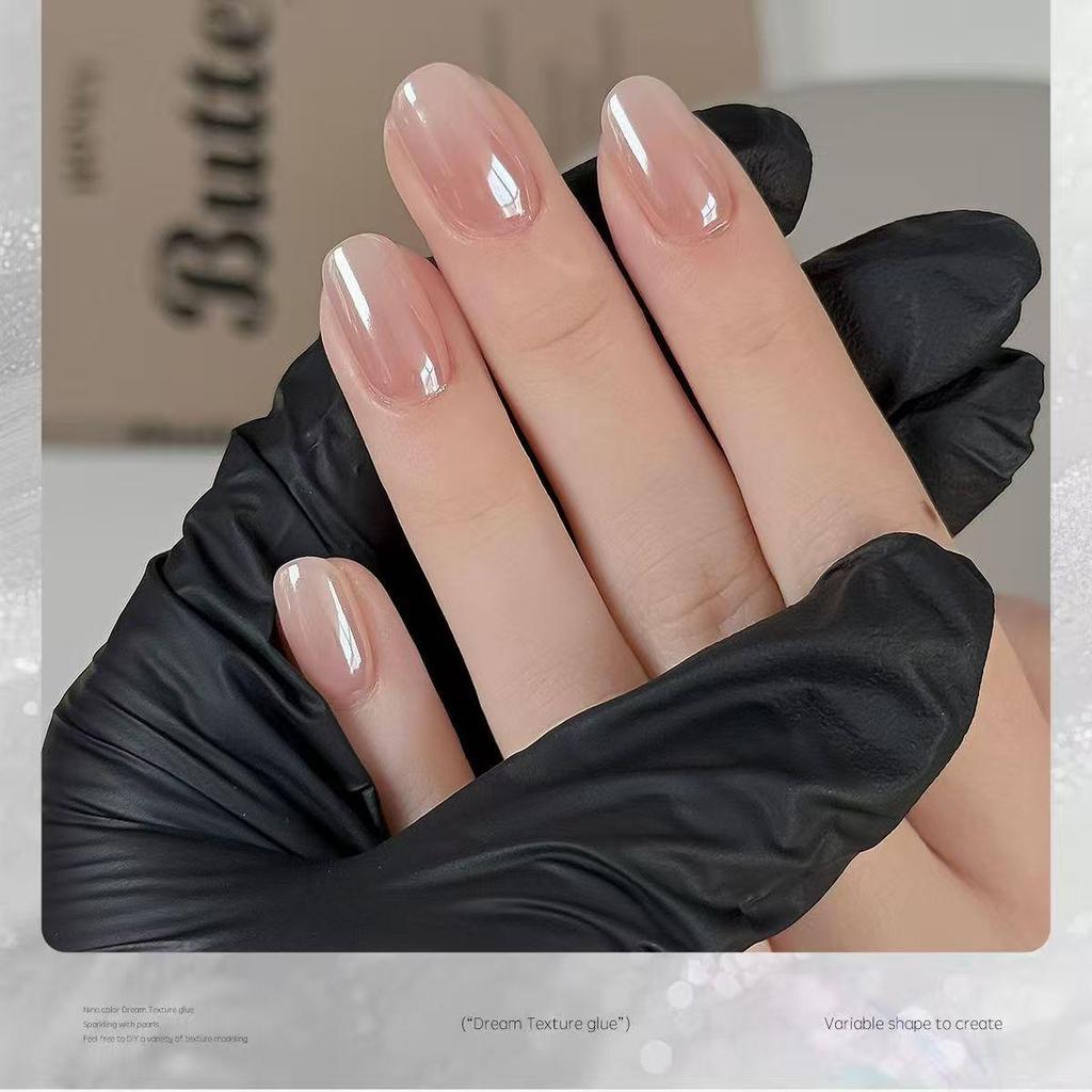 Eis Transparente Serie: Hochtransparenter Aufhellender Kristallpuder - 0,3 g Nail Art Feiner Glitzer Schmuck