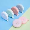 1pc Mini Retractable Dual-Sided Tape Measure, Portable for Body and Fabric Measuring, Ideal for Sewing, Cutting, Weaving Crafts