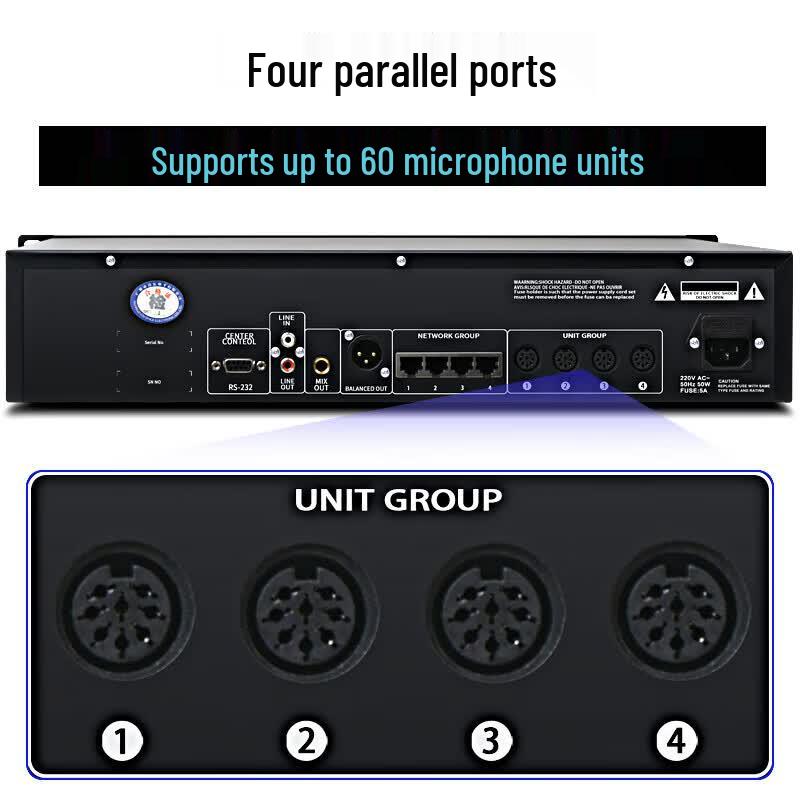 SHILE YE-12 Wired Conference Microphone System