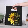 Lunch Bag Breakfast Box Bags Women Portable Hand Pack Picnic Travel Products Daisy Printed School Food Storage Bags Bento Pouch