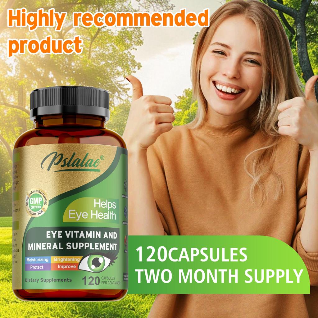 Enthält Lutein, Vitamin C und Zink; eine sehkraftunterstützende Formel, reich an Antioxidantien und augenschützenden Vitaminen.