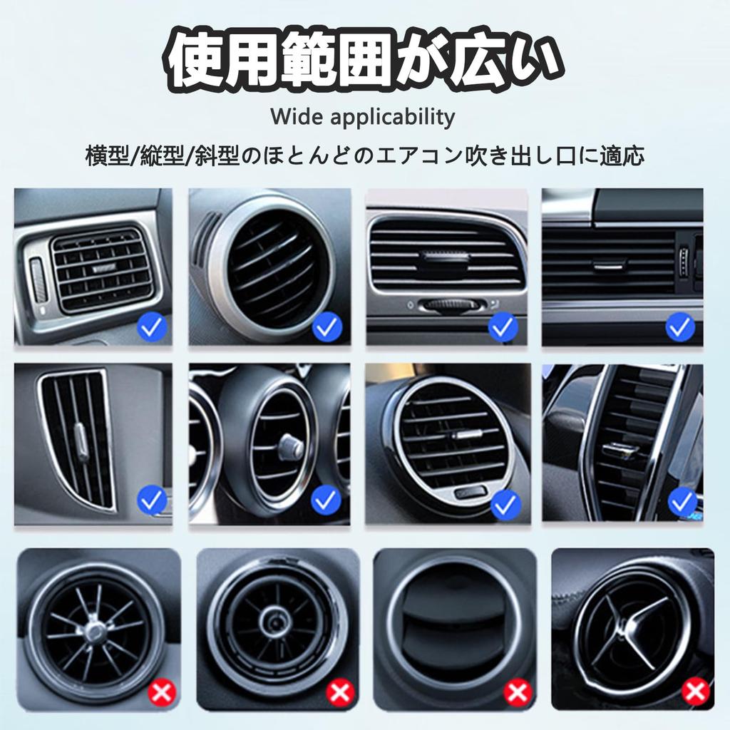 TokTech Car Drink Holder, Car Cup Holder, Universal Type, For Air Conditioning Vent, Foldable,