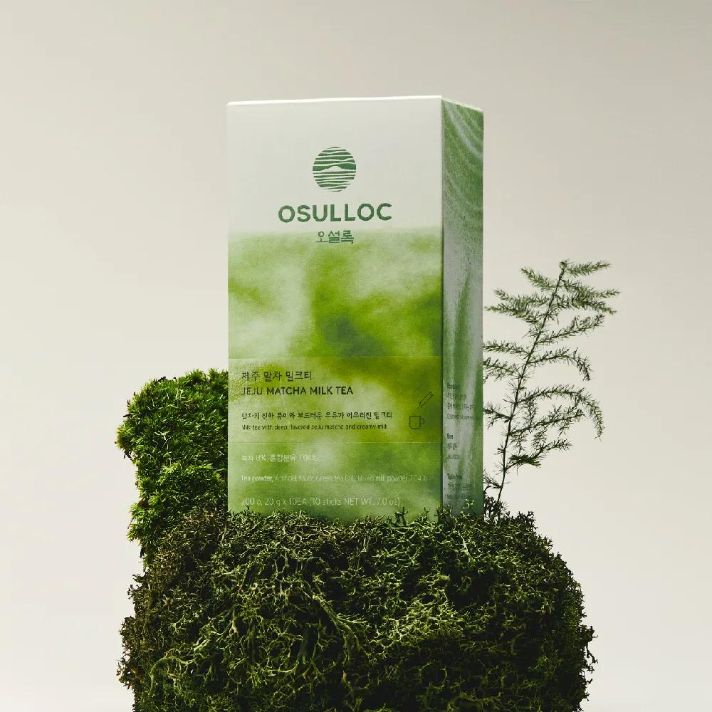 OSULLOC Jeju Matcha Milk Tea 10 Sticks