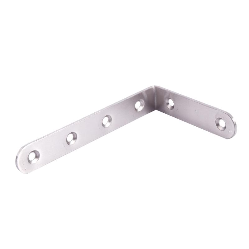 Promotion! 125x75mm L Shape Stainless Steel Shelf Corner Brace Angle Bracket